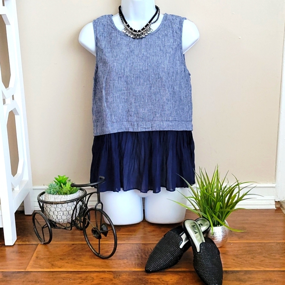 Blue Navy BCB Generation Top size S